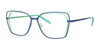 Red Rose POSITANO Eyeglasses | Size 52 / Navy Green