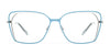 Red Rose POSITANO Eyeglasses | Size 52 / Black Red