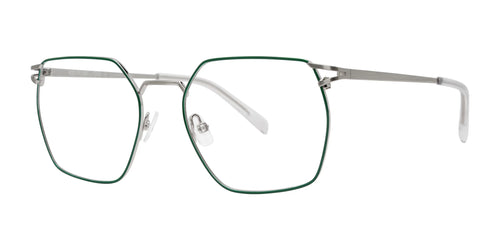 Red Rose RIMINI Eyeglasses / Size 53 / Jade Silver
