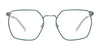 Red Rose RIMINI Eyeglasses | Size 53 / Jade Silver
