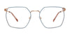 Red Rose RIMINI Eyeglasses | Size 53 / Jade Silver