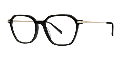 Red Rose ROME Eyeglasses Black Gold