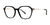 Red Rose ROME Eyeglasses | Size 53 / Black Gold