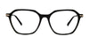 Red Rose ROME Eyeglasses | Size 53 / Black Gold