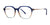 Red Rose ROME Eyeglasses | Size 53 / Blue Beige