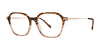 Red Rose ROME Eyeglasses | Size 53 / Brown Demi Rose Gold