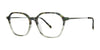 Red Rose ROME Eyeglasses | Size 53 / Green Demi Gunnetal