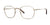 Red Rose SARDINIA Eyeglasses | Size 51 / Gold