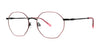 Red Rose SARNO Eyeglasses | Size 52 / Pink Black