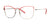 Red Rose STEFANIA Eyeglasses | Size 54 / Orange Gold