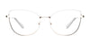 Red Rose STEFANIA Eyeglasses | Size 54 / Navy Gold