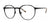 Red Rose STRESA Eyeglasses | Size 50 / Matte Black