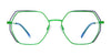 Red Rose TARANTO Eyeglasses | Size 51 / Black Sky