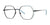 Red Rose TARANTO Eyeglasses | Size 51 / Black Sky