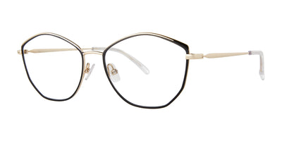 Red Rose VENOSA Eyeglasses Black Gold