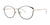 Red Rose VENOSA Eyeglasses | Size 54 / Black Gold