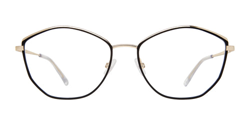 Red Rose VENOSA Eyeglasses / Size 54 / Plum Rose Gold