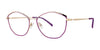 Red Rose VENOSA Eyeglasses | Size 54 / Plum Rose Gold