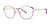 Red Rose VENOSA Eyeglasses | Size 54 / Plum Rose Gold