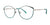 Red Rose VENOSA Eyeglasses | Size 54 / Teal Gunmetal