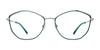 Red Rose VENOSA Eyeglasses | Size 54 / Plum Rose Gold
