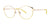 Red Rose VENOSA Eyeglasses | Size 54 / Yellow Rose Gold