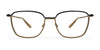 Red Rose VICENZA Eyeglasses | Size 53 / Black Copper