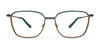 Red Rose VICENZA Eyeglasses | Size 53 / Black Copper
