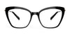Red Rose VITA Eyeglasses | Size 53 / Black Gold