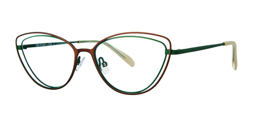 Red Rose VITTORIA Eyeglasses / Size 52 / Black/Blue