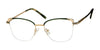 Reflections R804 Eyeglasses | Size 51 / Emerald/Gold
