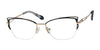 Reflections R808 Eyeglasses | Size 52 / Black/Gold