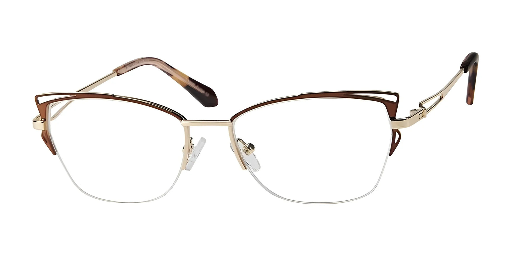 Reflections R808 Eyeglasses Chocolate / Gold