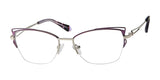 Reflections R808 Eyeglasses Plum / Silver