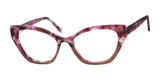 Reflections R817 Eyeglasses Wine Marble