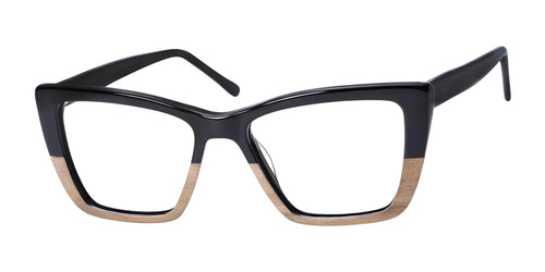 Reflections R818 Eyeglasses / Size 52 / Black/Brown