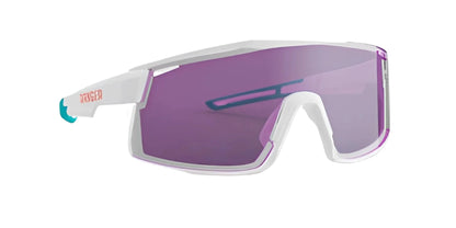 RE Ranger Duster Shooting Sunglasses White / Teal & Flash Purple / Bayonet