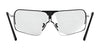 RE Ranger Edge Shooting Glasses / Matte Black / Size 63 / Size Skull 140mm