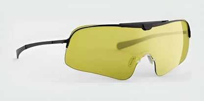 RE Ranger Falcon Shooting Sunglasses Matte Black & Medium Yellow / Bayonet