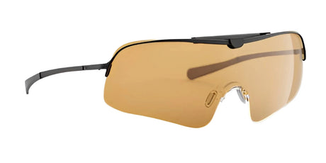 RE Ranger Falcon Shooting Sunglasses Matte Black & Orange / Bayonet