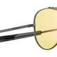 Stainless Steel & Medium Yellow