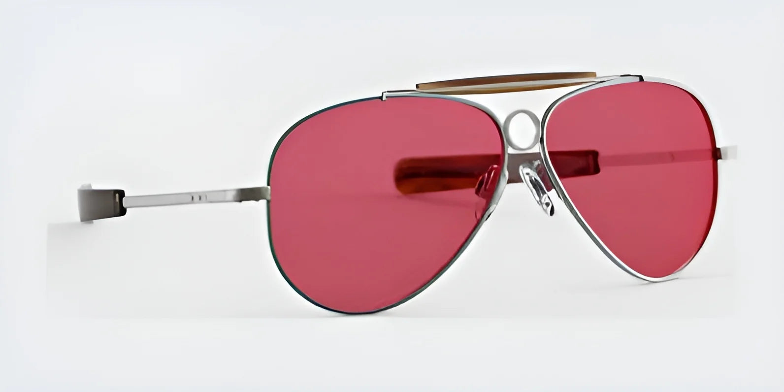 RE Ranger Heritage Eyewear Sunglasses Legacy Silver Oxide & Vermillion / Bayonet