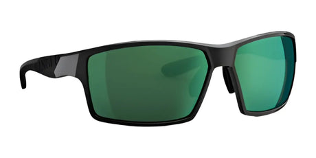 RE Ranger Marshall Sunglasses Gloss Black & Glacier Green Polarized / Bayonet