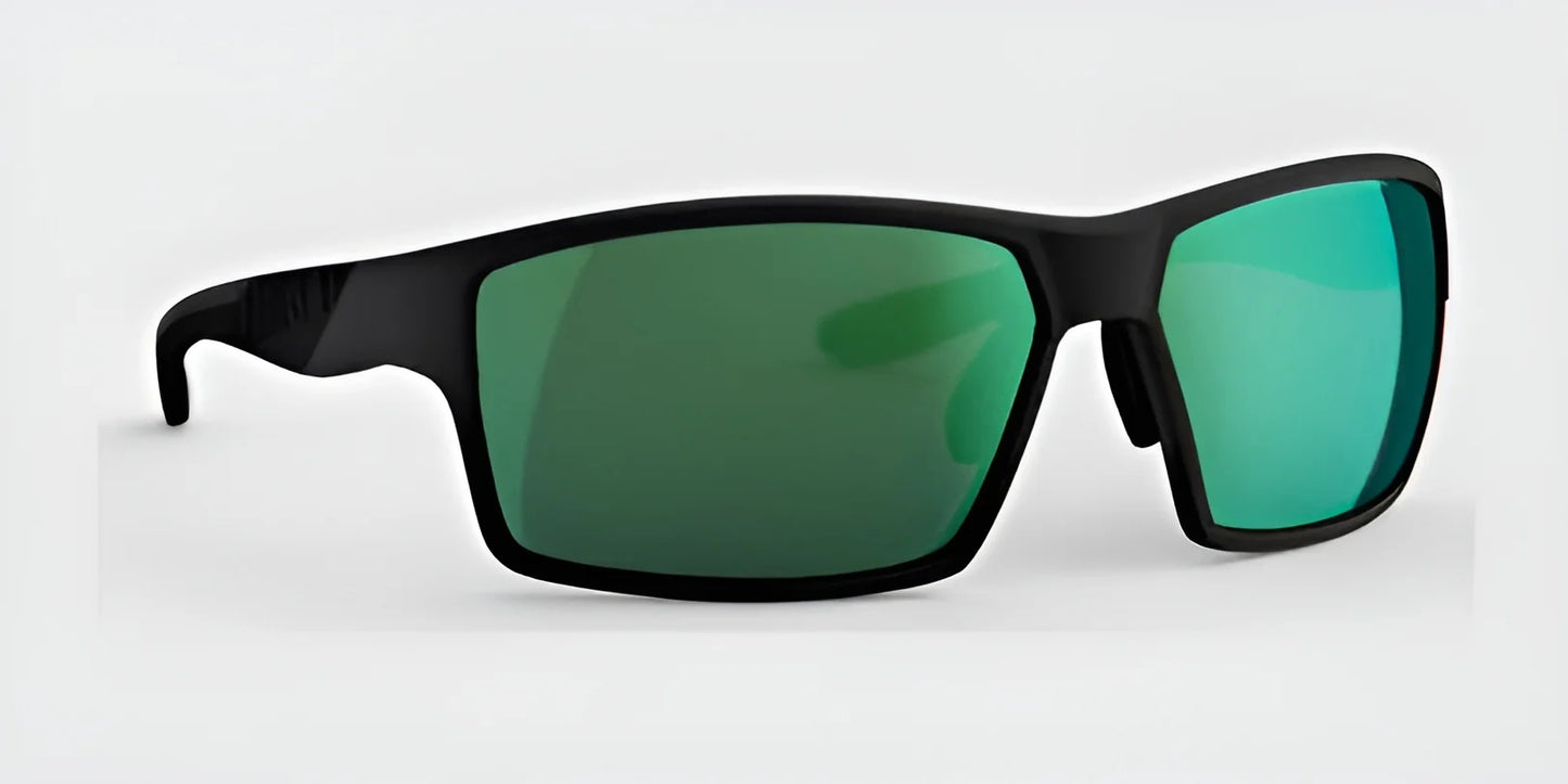 RE Ranger Marshall Sunglasses Matte Black & Glacier Green Polarized / Bayonet