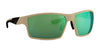 RE Ranger Marshall Sunglasses | Size 64 / Desert Sand & Glacier Green Polarized / Size Bayonet 120mm