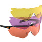 Matte Black & HD Medium, Dark Purple, Medium Yellowes