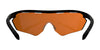RE Ranger Phantom 2.0 Shooting Sunglasses | Size 146 / Matte Black & HD Medium, Dark Purple, Blue Icees / Size Bayonet 120mm