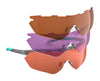 RE Ranger Phantom 2.0 Shooting Sunglasses | Size 146 / Smoke/Mint & HD Medium, Dark Purple, Modified Brownes / Size Bayonet 120mm