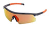 RE Ranger Phantom Shooting Sunglasses | Size 64 / Dark Purple & HD Medium & RangerRed™ Flash (UV Sun)