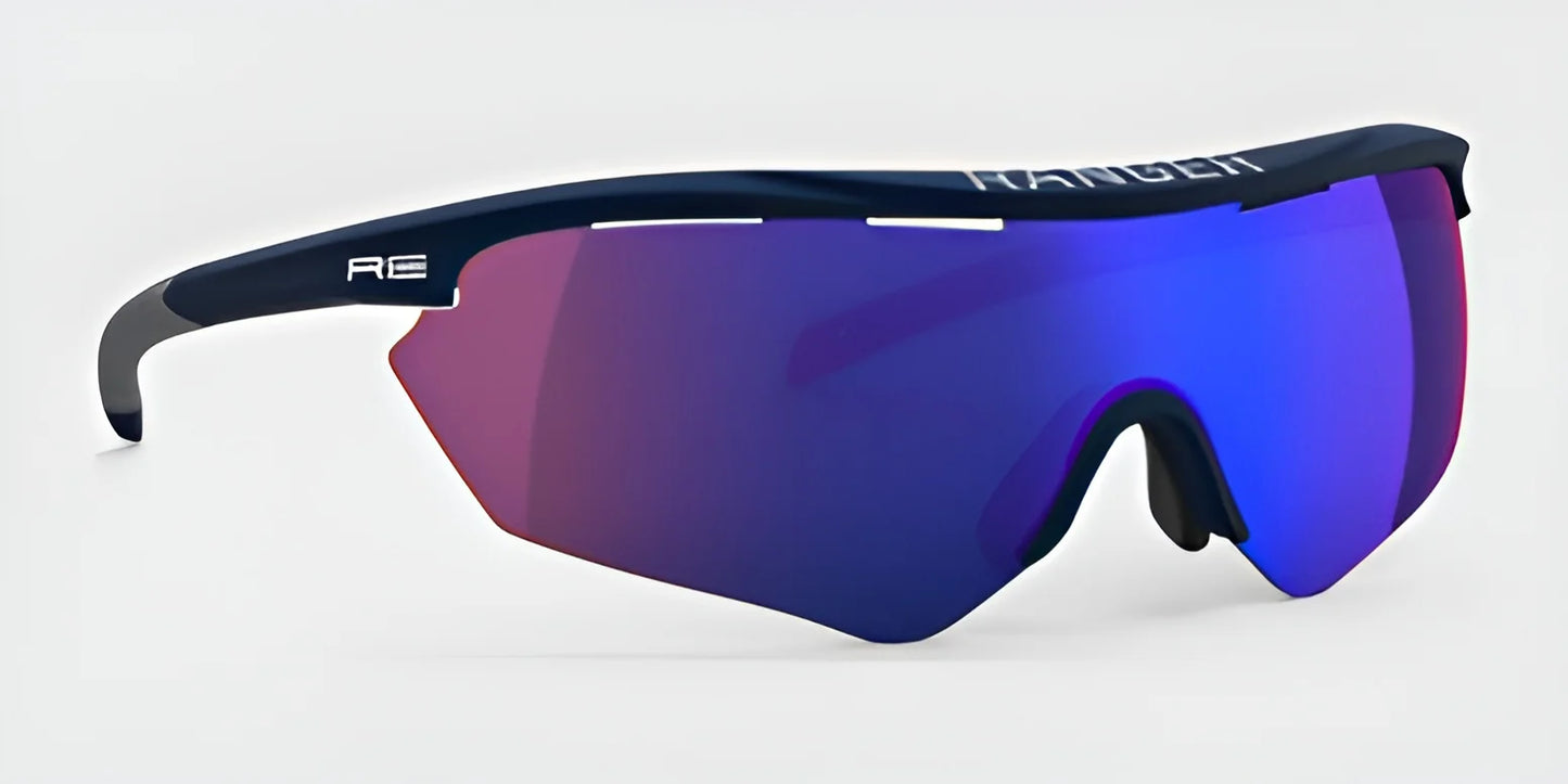 RE Ranger Phantom Sport Shooting Sunglasses Navy Blue / Grey & Blue Ice / Bayonet
